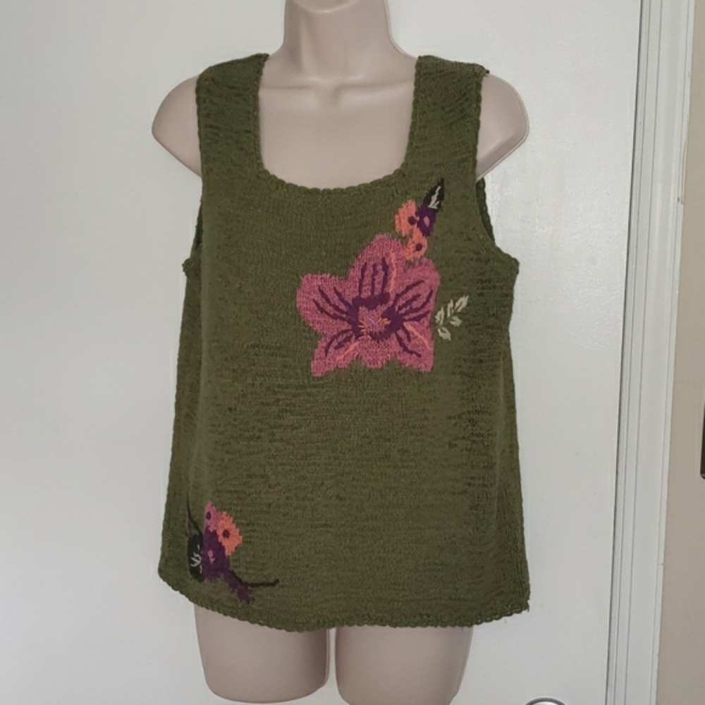 Vintage Napa Valley Knit Tank Size M